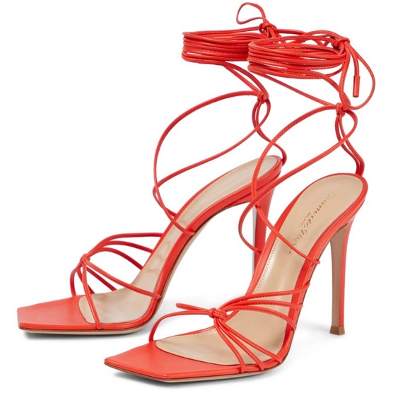 GIANVITO ROSSI Sylvie 110 leather sandals - Picture 1 of 10